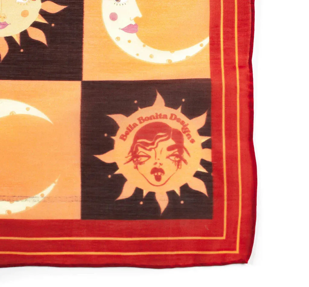 1976 Sun and Moon Bandana