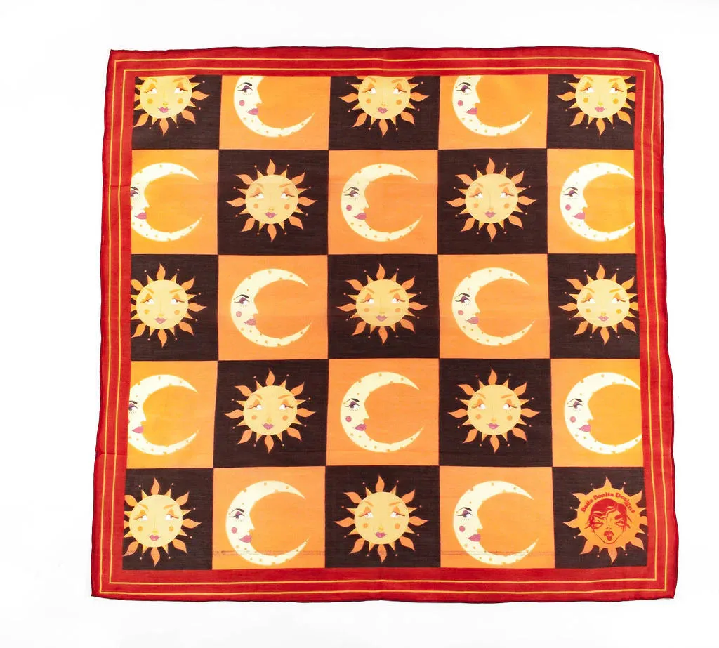 1976 Sun and Moon Bandana