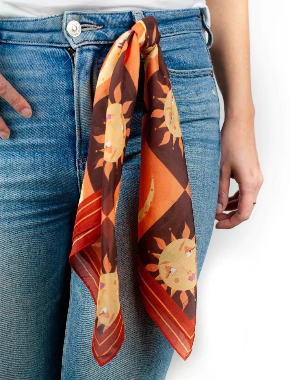 1976 Sun and Moon Bandana