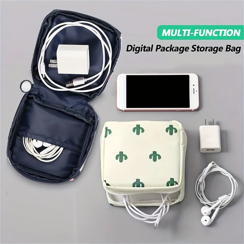 1PC Stylish  Practical Travel Storage Bag  Print Edition