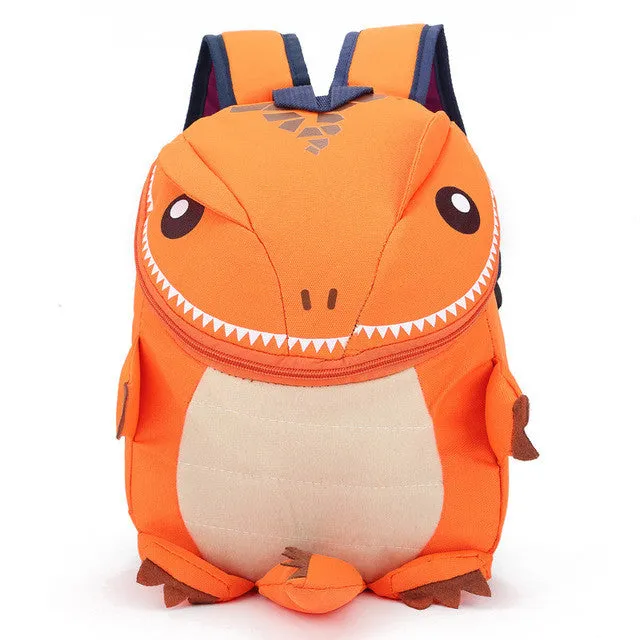 3D Dinosaur Backpack For Boys Children backpacks kids kindergarten Small SchoolBag Girls Cute animal prints Travel bags rucksack