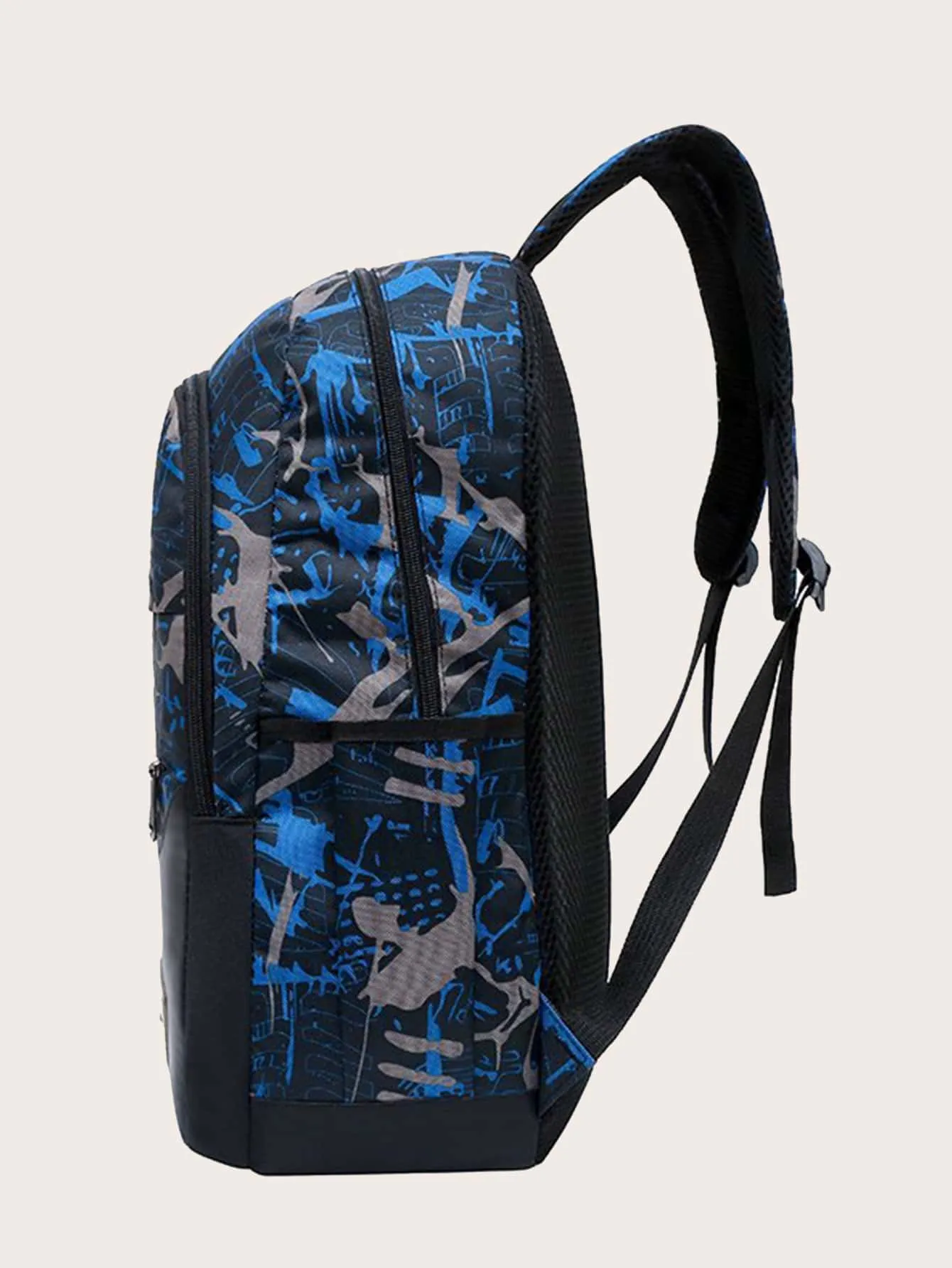 3pcs Graphic Backpack Set