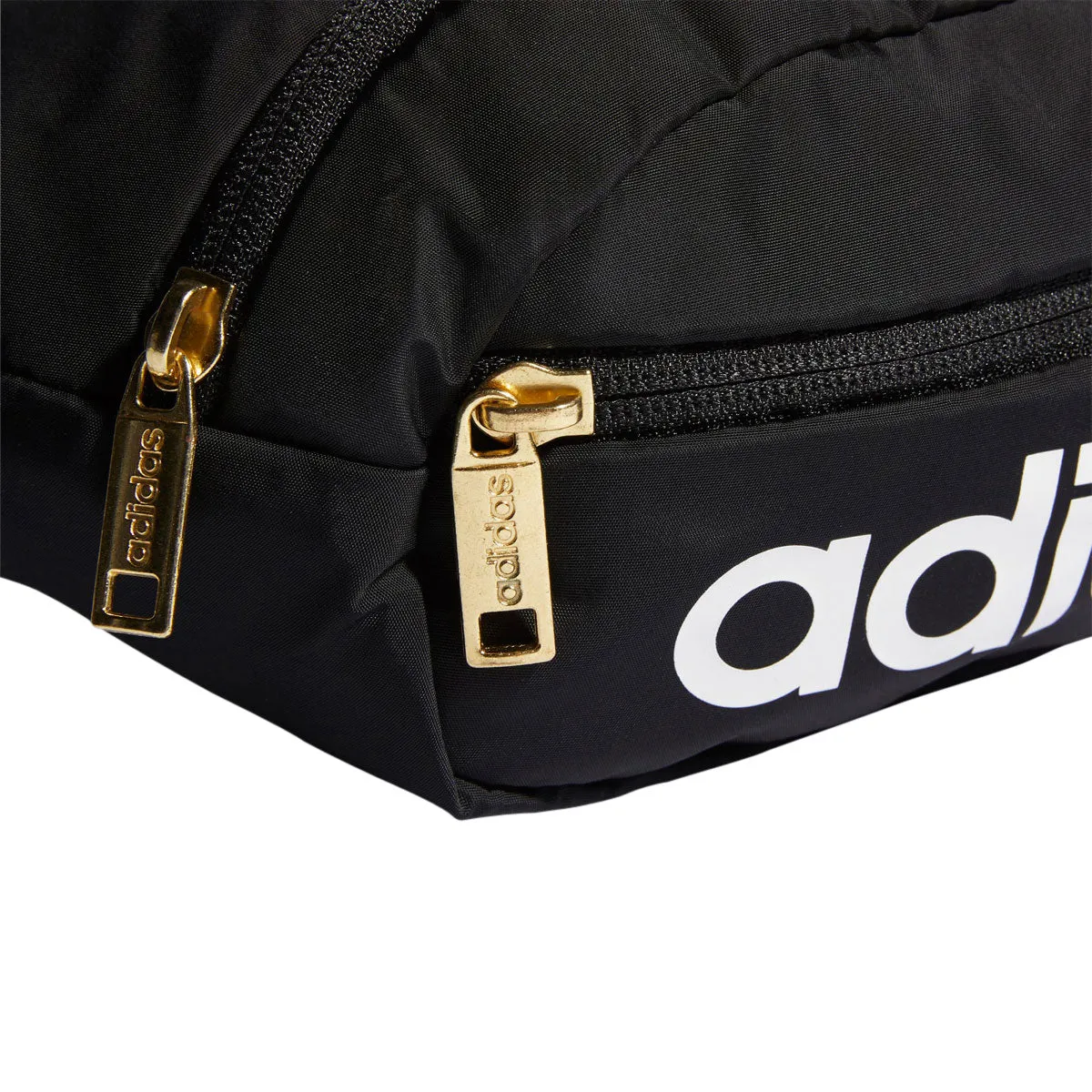 Adidas Core Waist Bag - Black/White/Gold Metallic