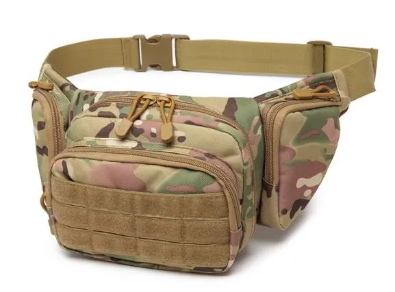 Airsoft Tactical Military Multi-Purpose Outdoor Hiking Cycling Sports Waist Shoulder Bag 4 Colours ATB011