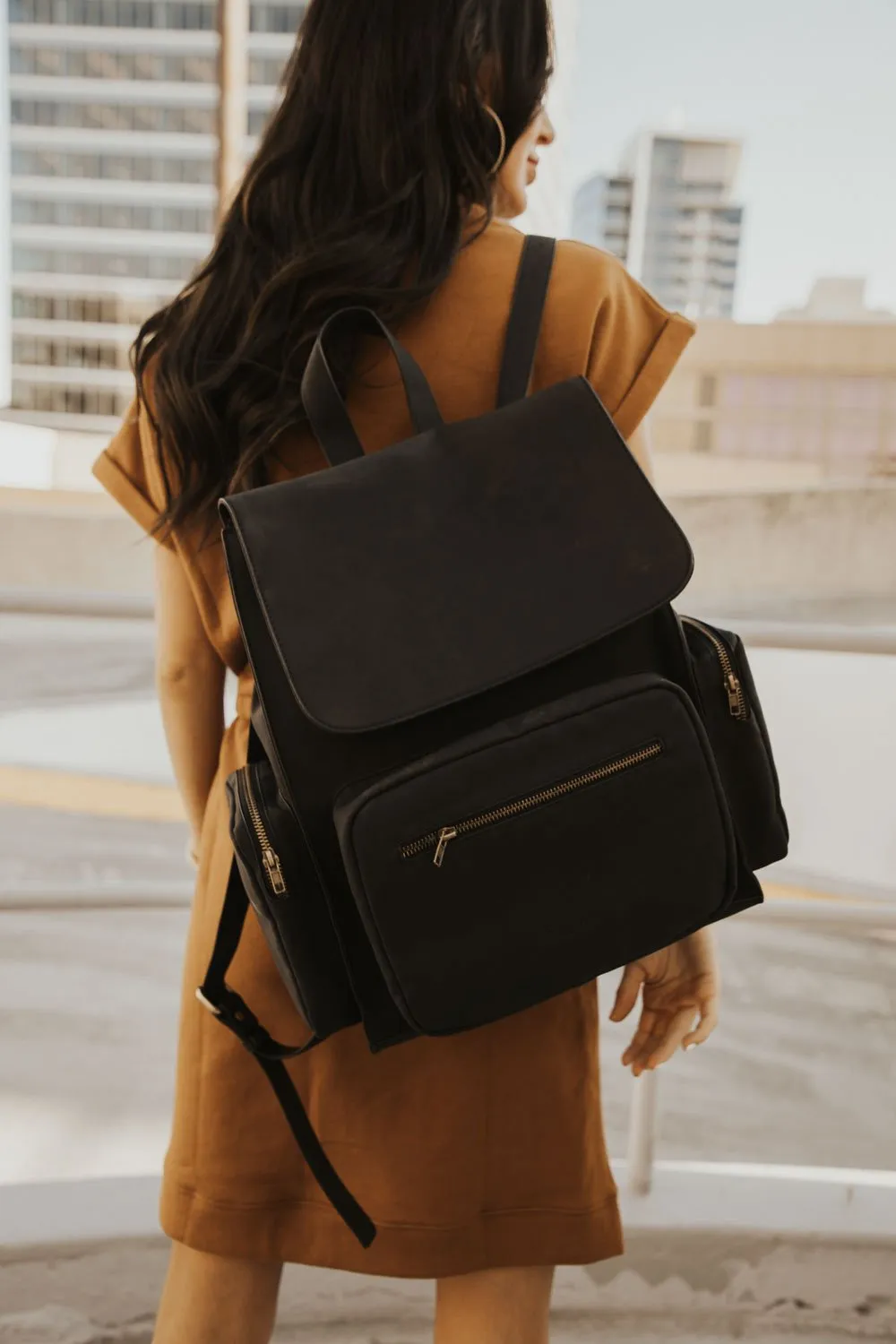 Alexa Utility Backpack in Black