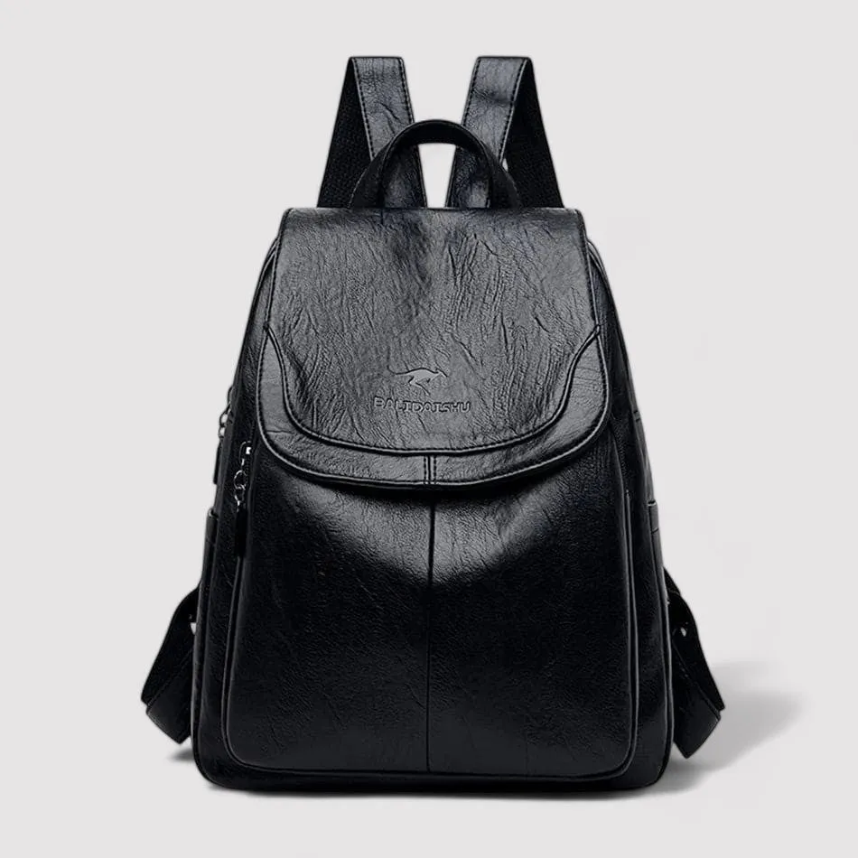 Ancien | Anti-Theft Leather Backpack