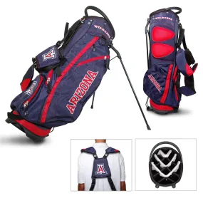 Arizona Wildcats Team Golf Fairway Lightweight 14-Way Top Golf Club Stand Bag