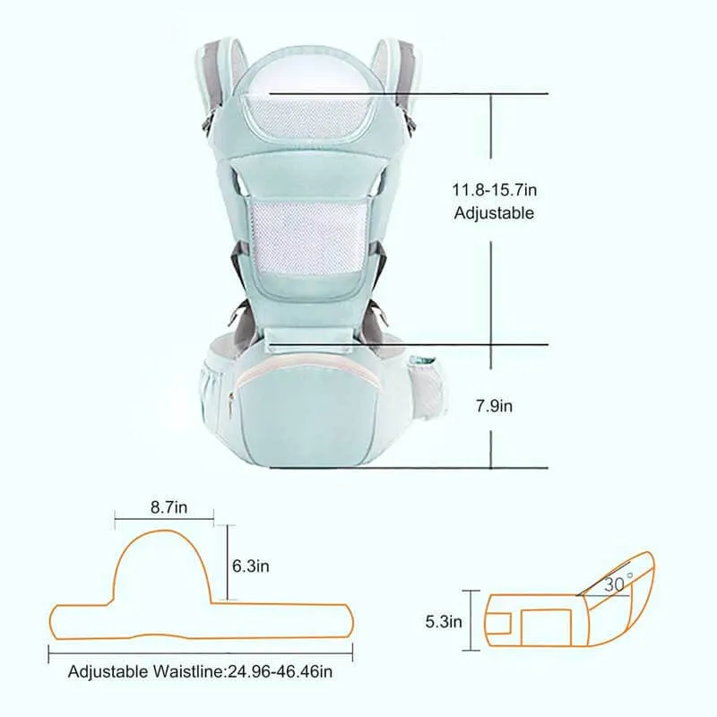 Baby Carrier with Lumbar Support