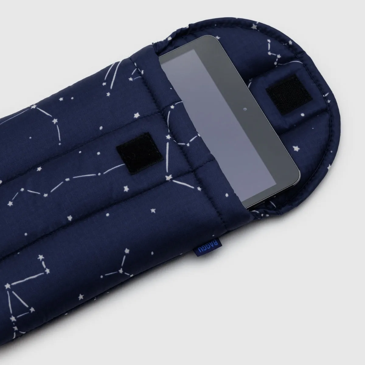 Baggu Puffy Tablet Sleeve in Constellation Midnight