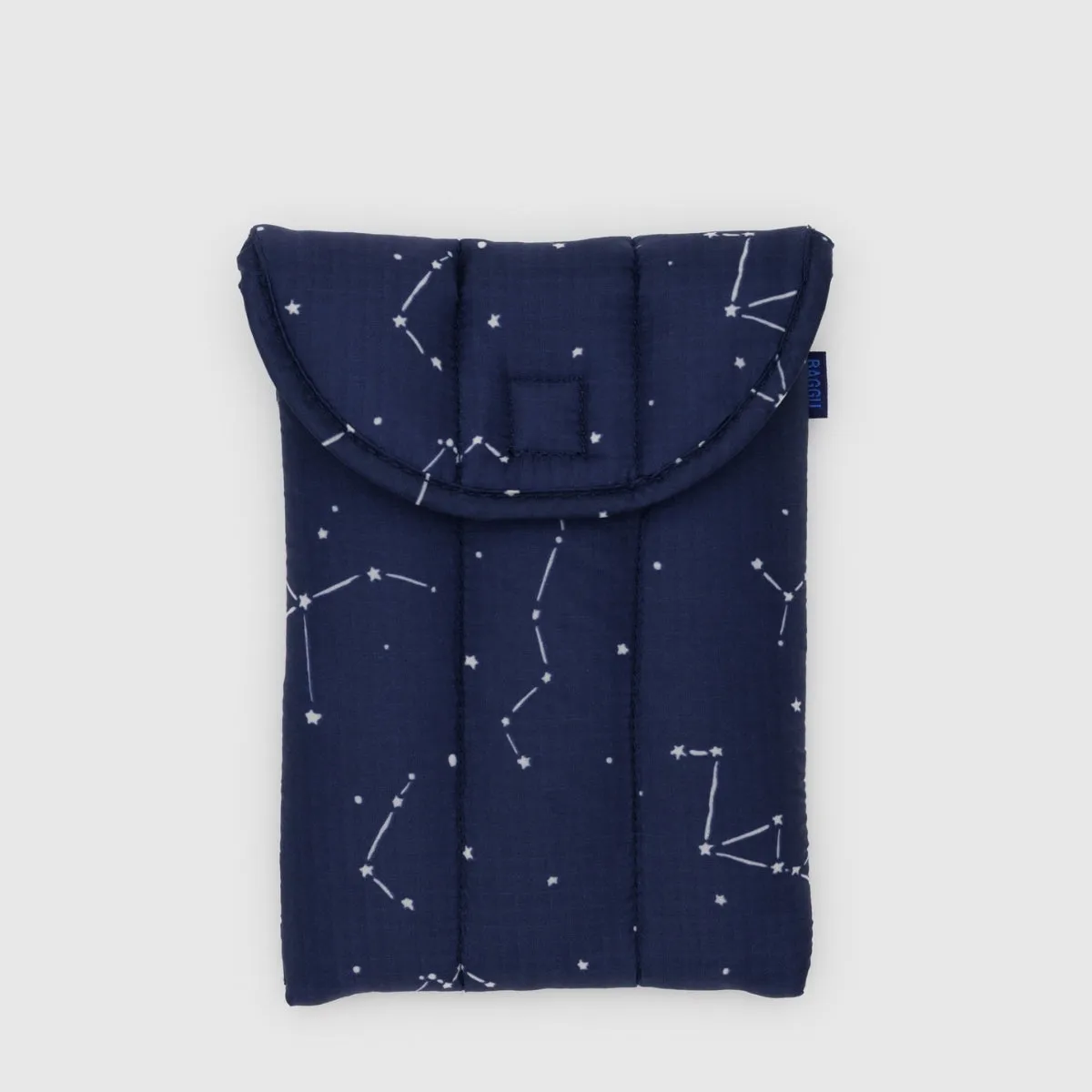 Baggu Puffy Tablet Sleeve in Constellation Midnight