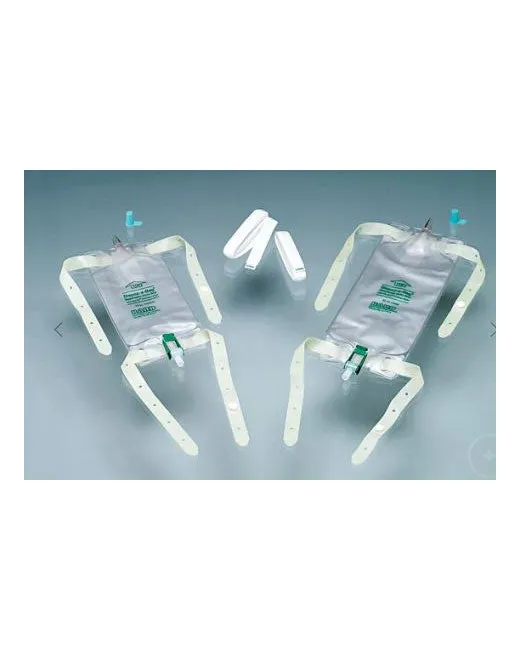 Bard Dispoz-a-bag Leg Bag with Flip Flo Valve and Straps 32oz/960ml - 1 each