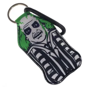 BEETLEJUICE NEOPRENE BOTTLE KEYCHAIN