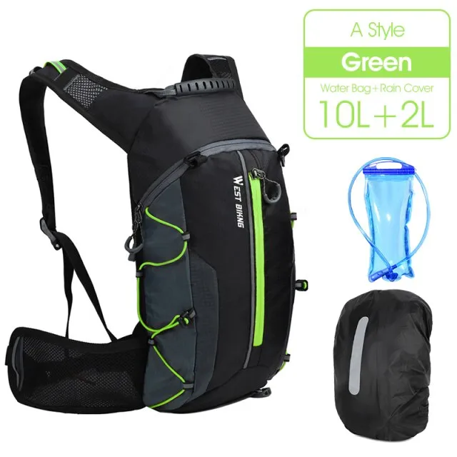 Bicycle Bike Bags 10L Portable Cycling Water Bag