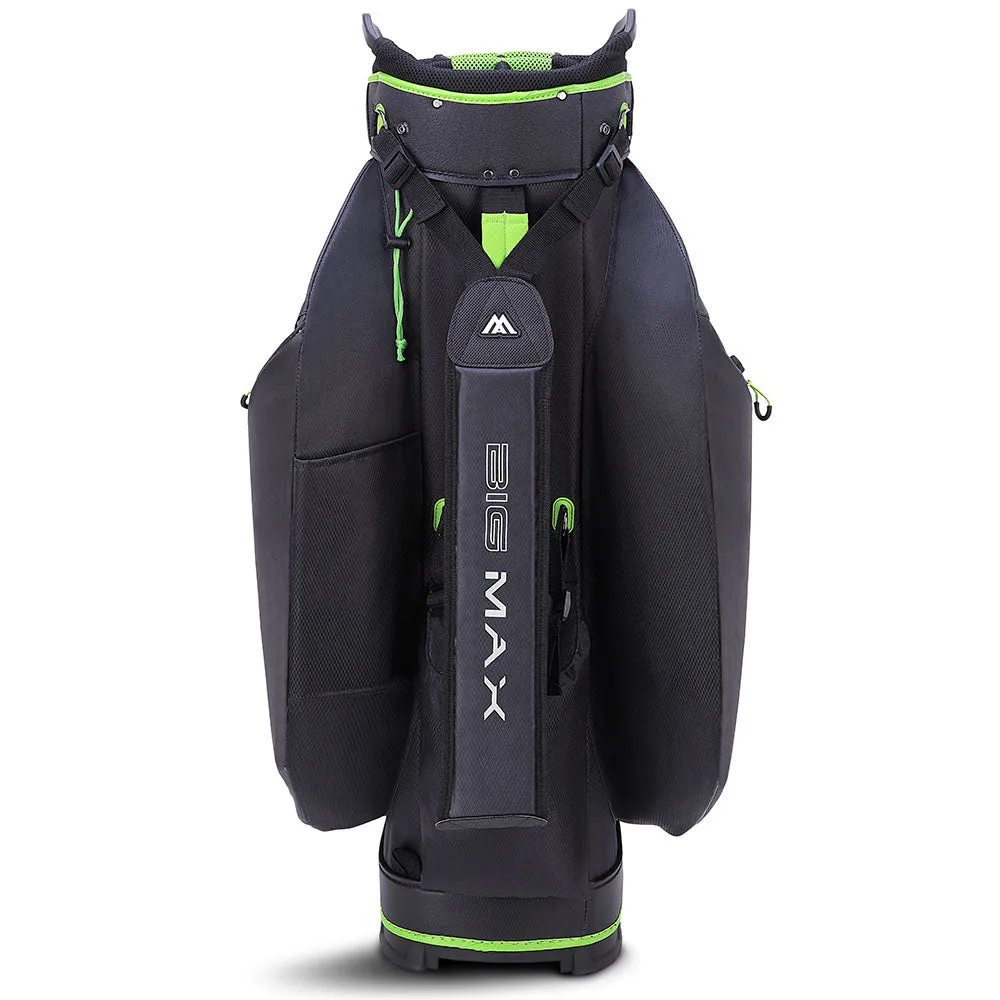 Big Max Dri Lite Tour Cart Bag - Charcoal/Black/Lime