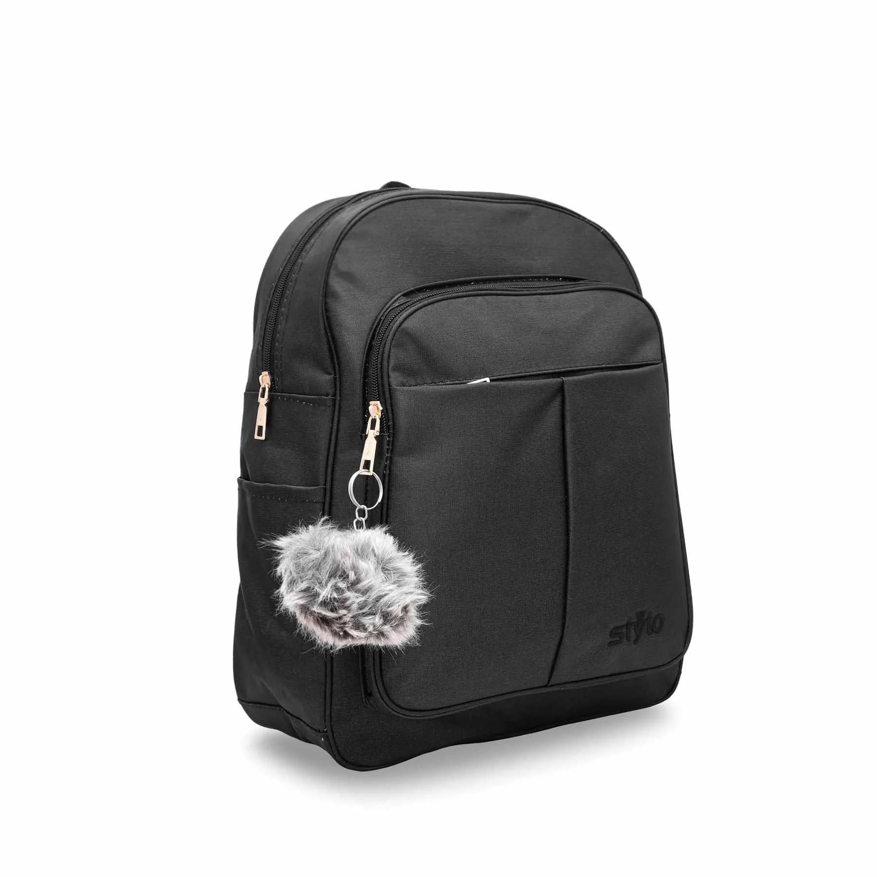 Black Casual Back Pack P47443