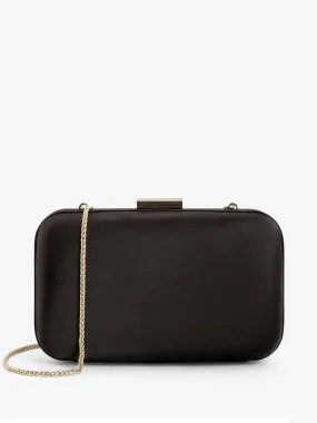 Black clutch bag