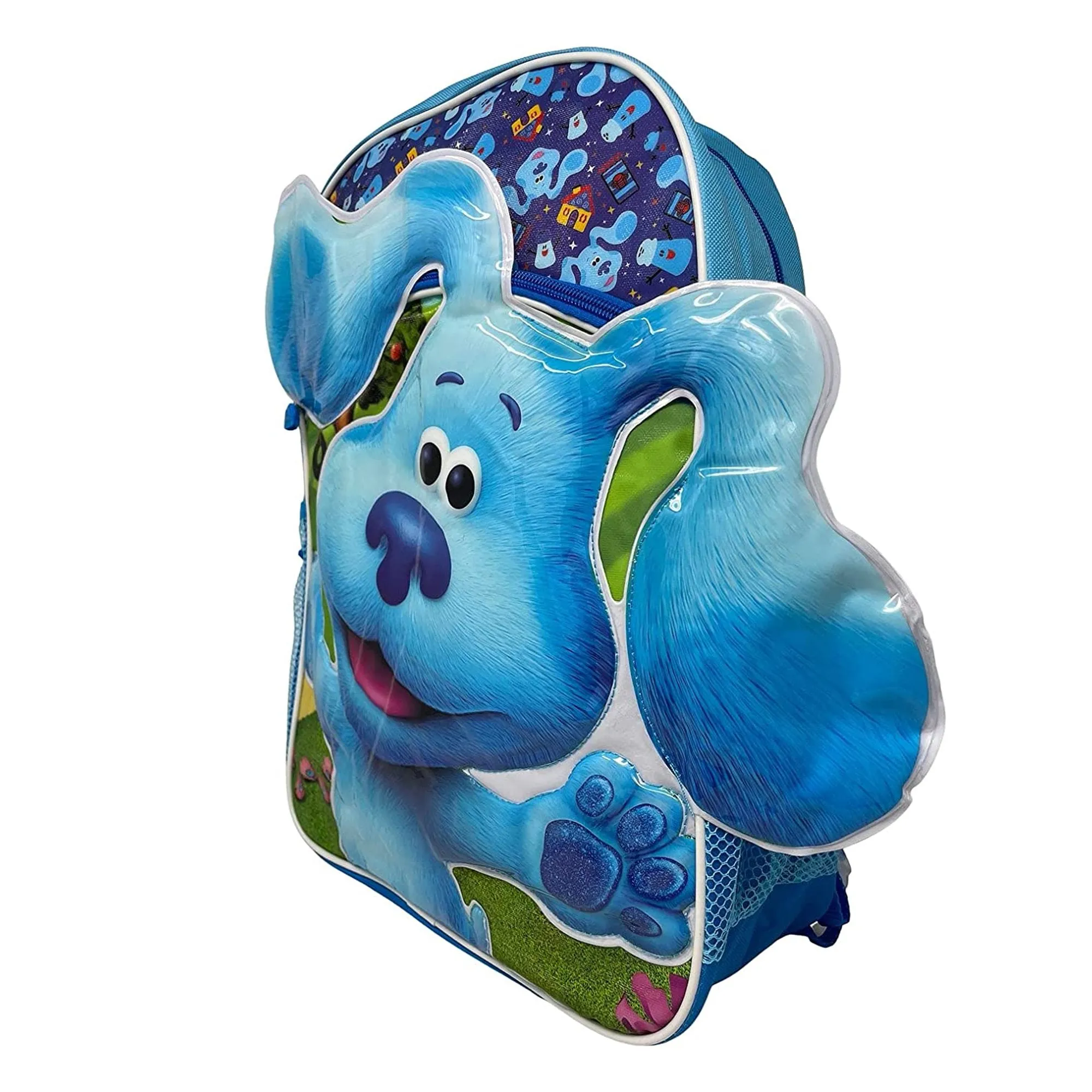 Blues Clues Backpack Large 16 Inch Shaped Ears