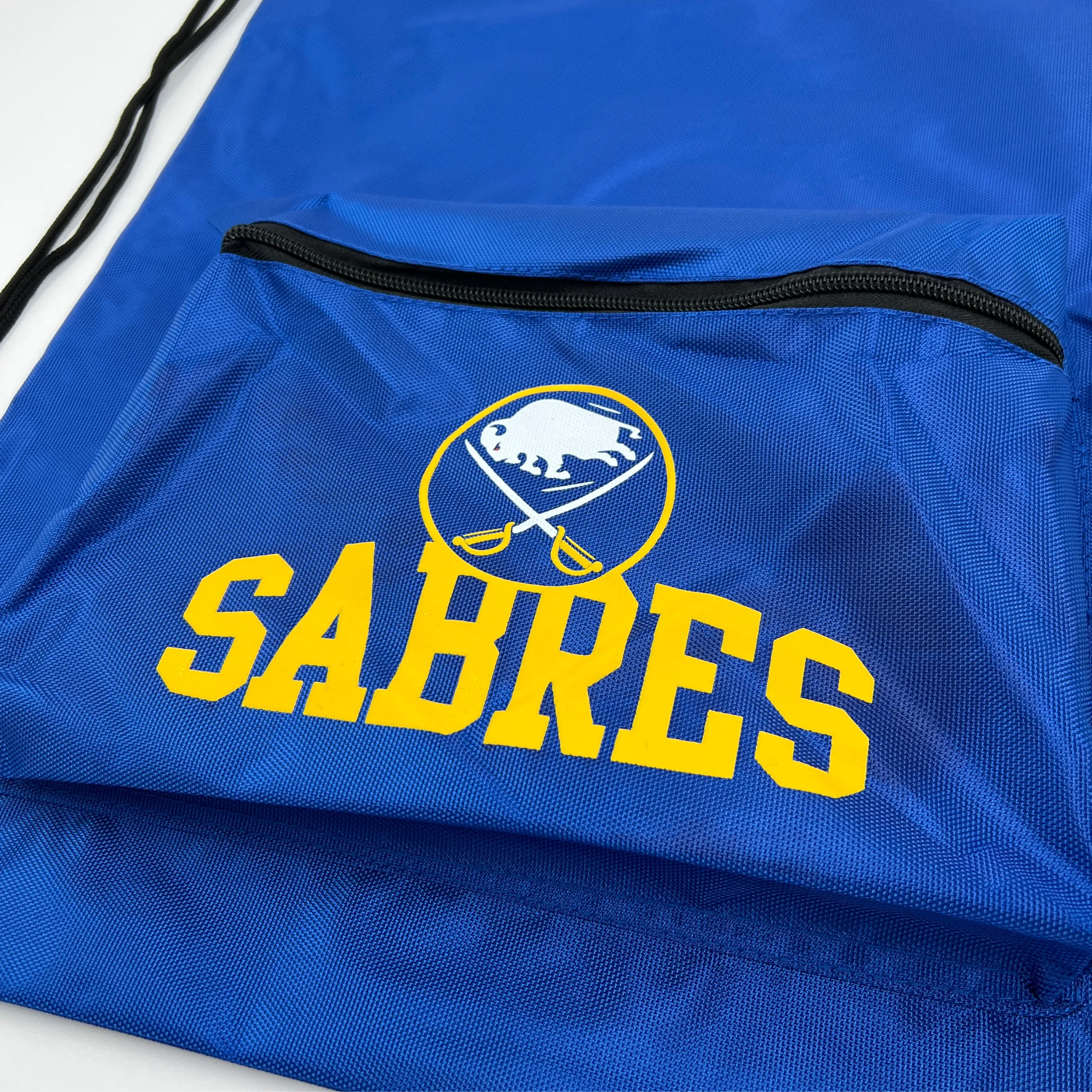 Buffalo Sabres Royal & Gold Drawstring Bag