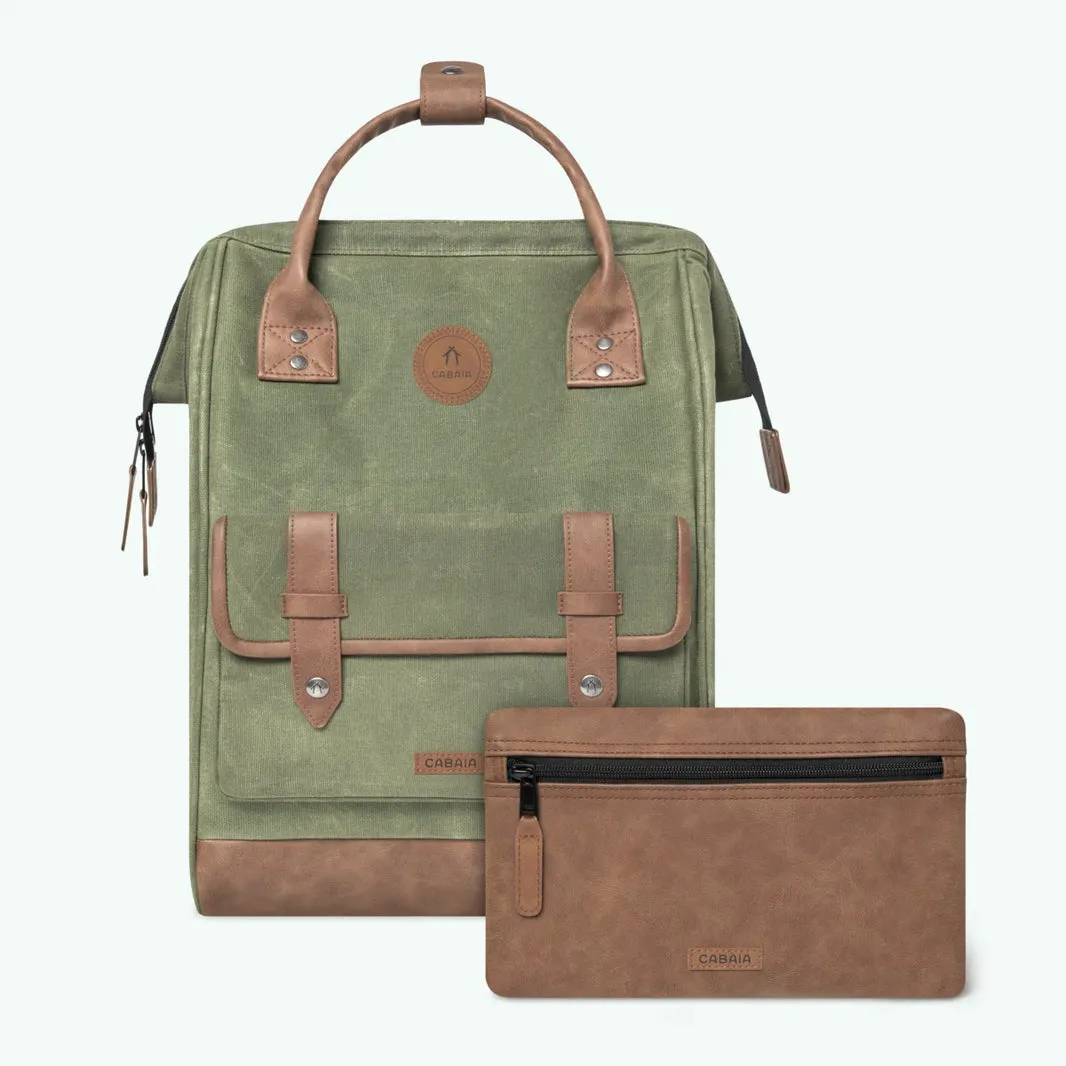 CABAÏA - Backpack Adventurer Medium - Vegan Nubuck