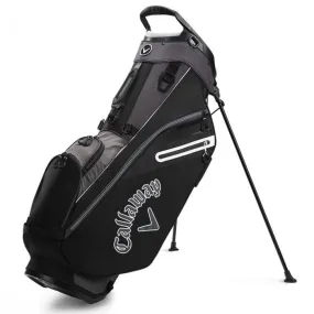 Callaway Fairway Double Strap Stand Bag - Black/Charcoal/Silver