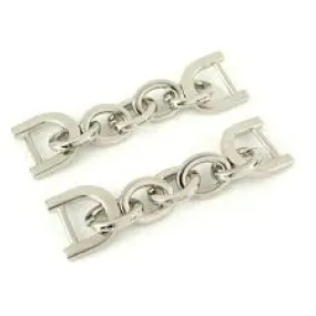 Chain Strap Connectors 2pk 1/2in Nickel