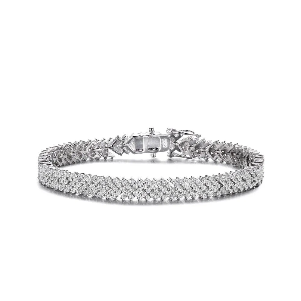 Champéry Cluster Arrow Head Tennis Bracelet