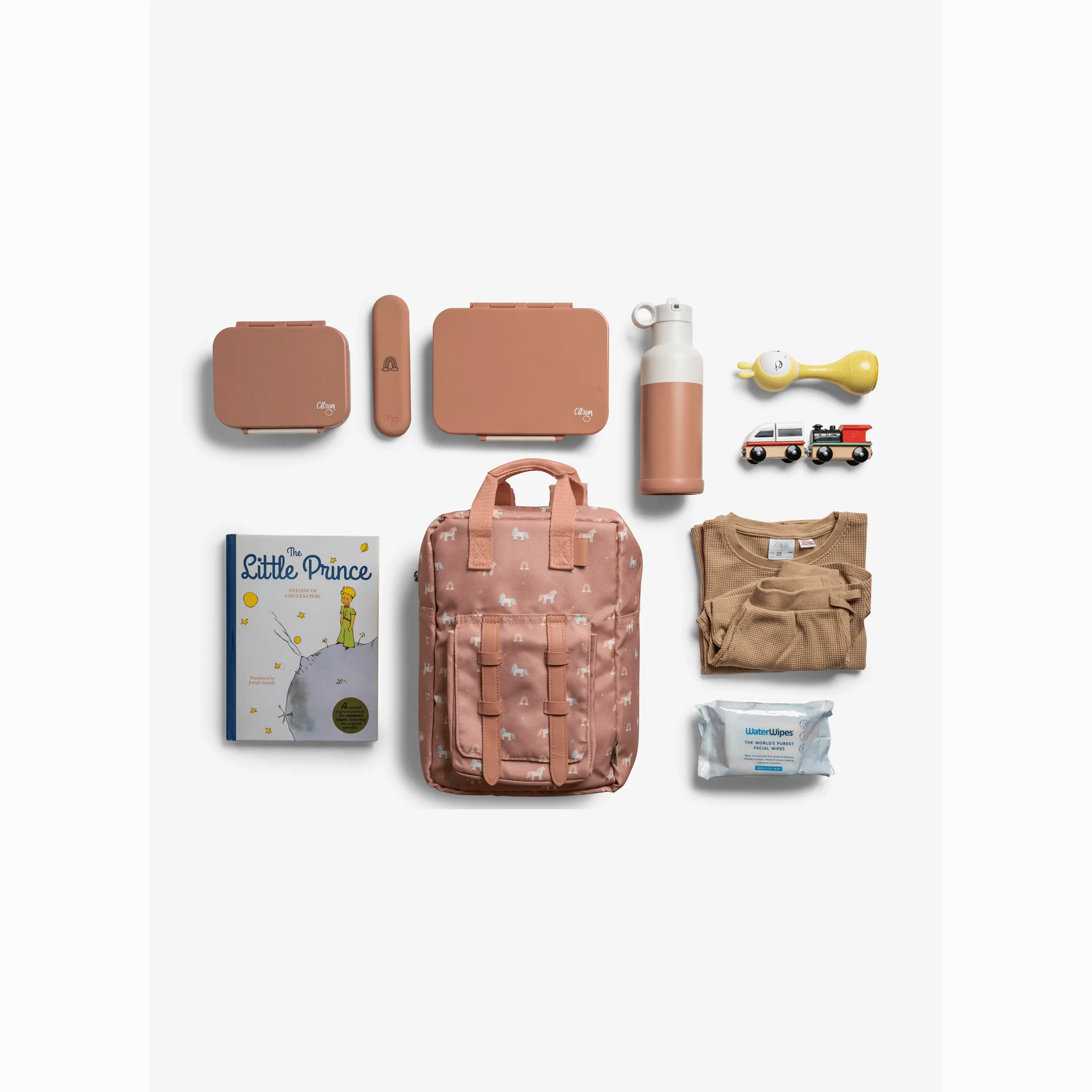 Citron Kids Backpack - Unicorn Blush Pink