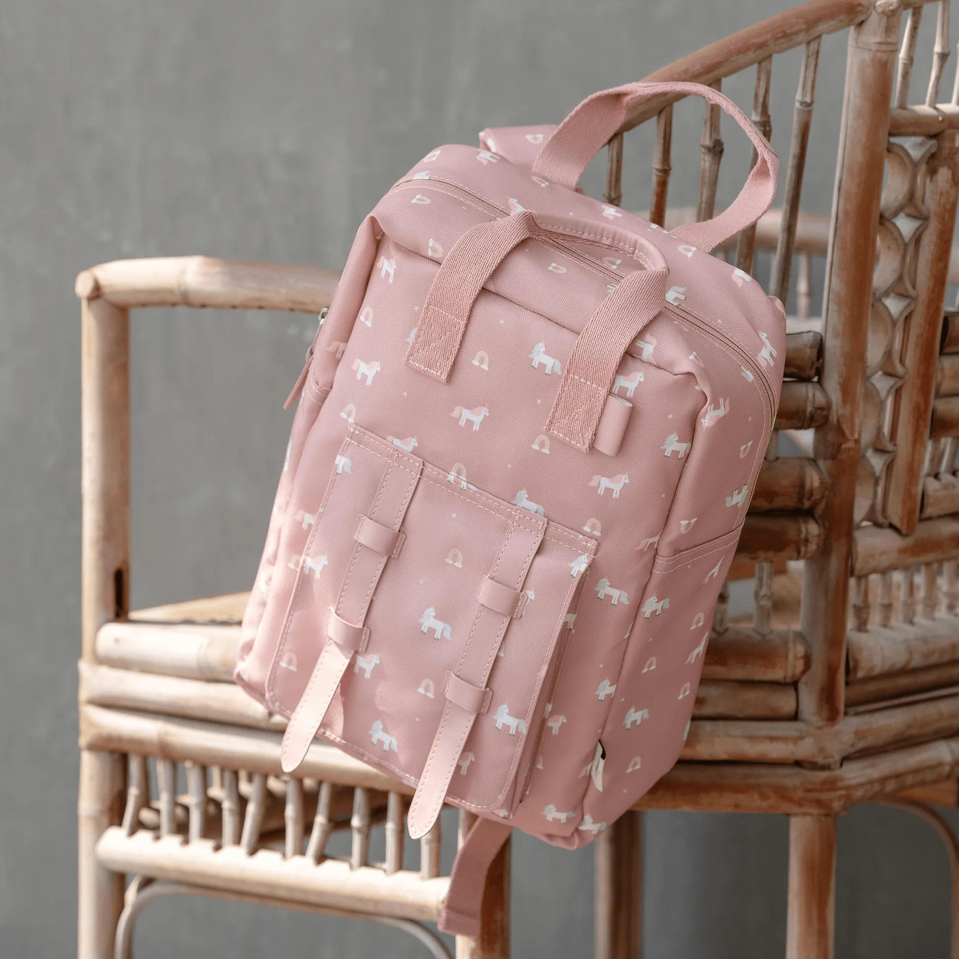 Citron Kids Backpack - Unicorn Blush Pink