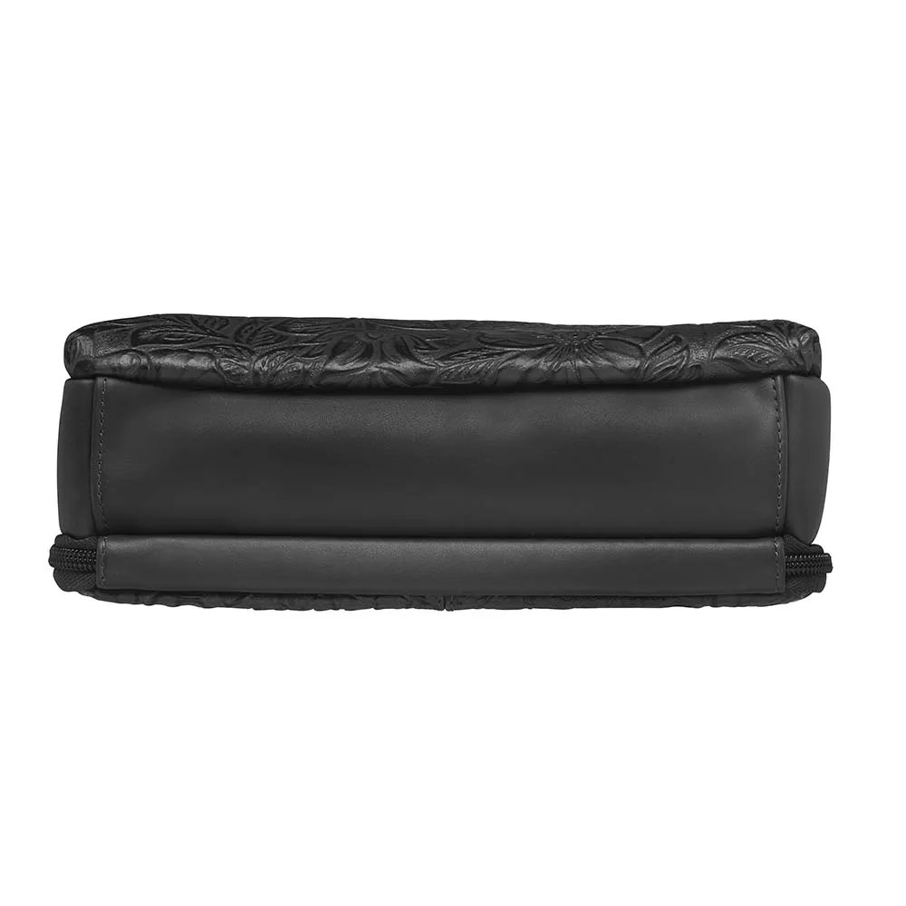 Clutch Purse, Debossed USA Cowhide