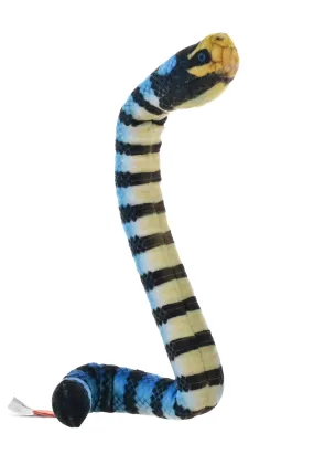 Coilkins Yellow Lipped Sea Snake Stuffed Animal - 12"