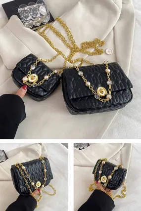 CUTE PEARL CHAIN SHOULDER BAG CWAB0471