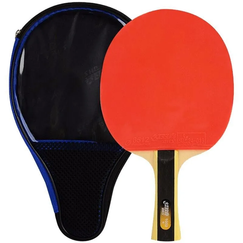 DHS 1 Star T1002 Beginners Table Tennis Bat   Case