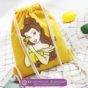 Drawstring Bag - beauty and the beast