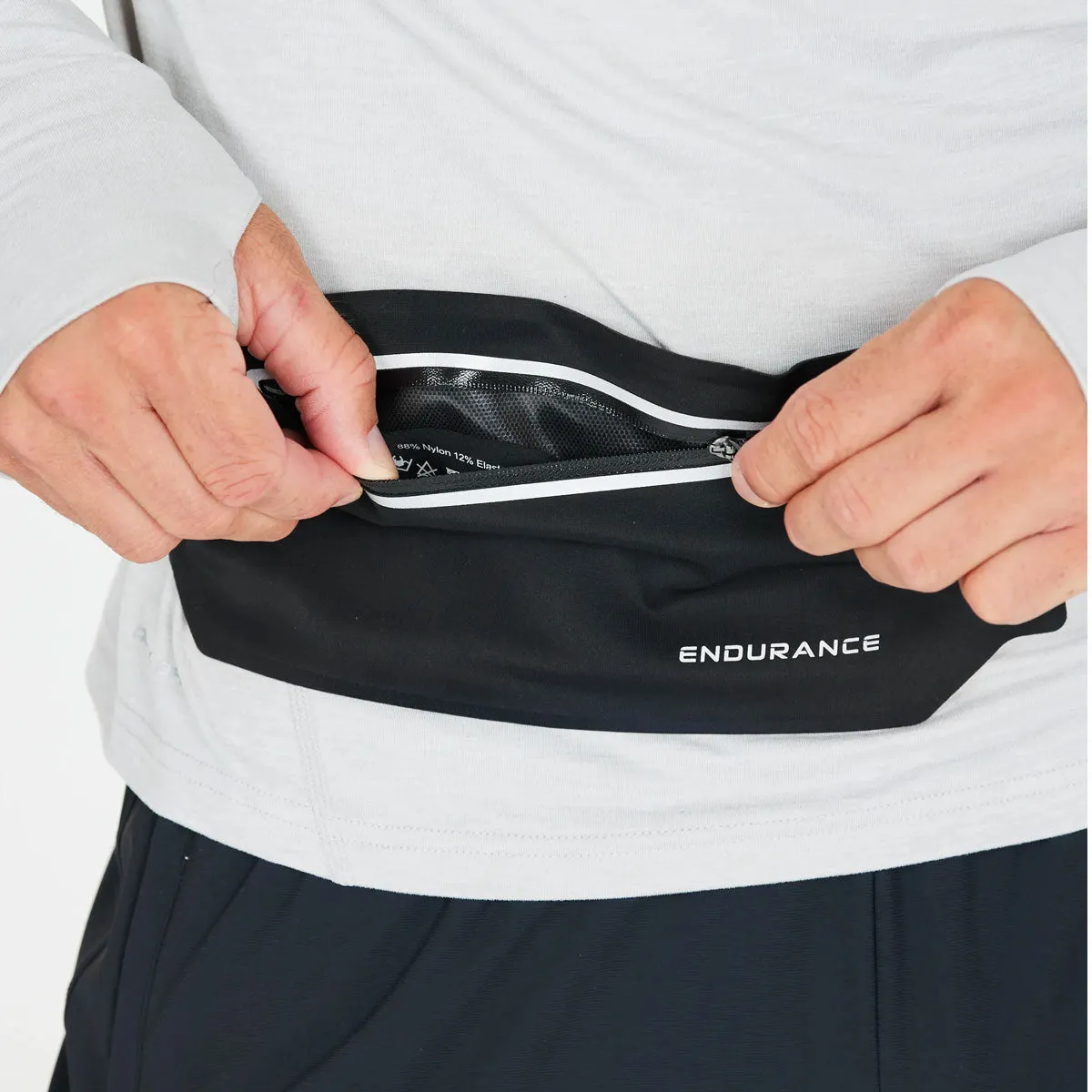 Endurance Benie Running Waist Bag - Black