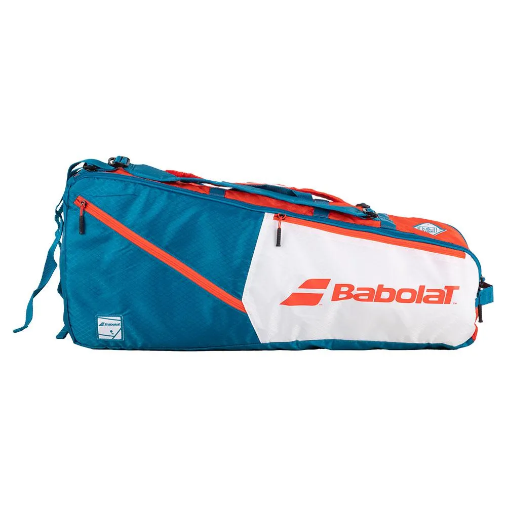 Evo Racquet Holder X 6 Tennis Bag Red and Blue