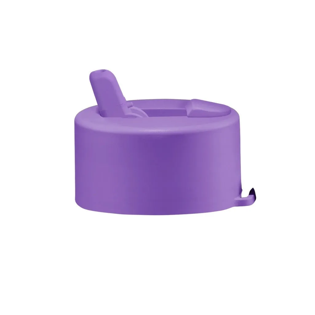 Frank Green Replacement Flip Straw Lid With Strap - Cosmic Purple