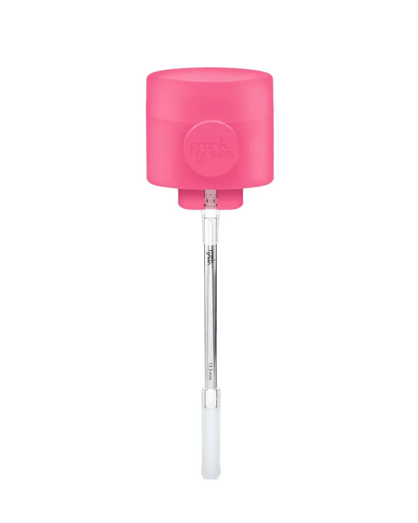 Frank Green Switch Lid Pack with Straw - Neon Pink