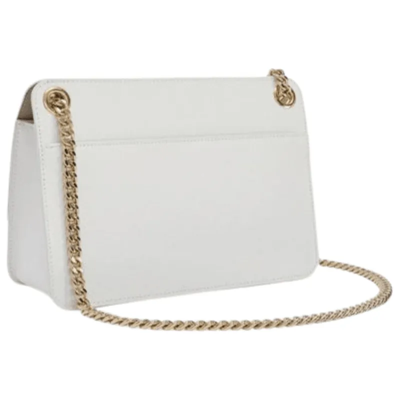 Furla Bella Small Crossover Bag - Talco White