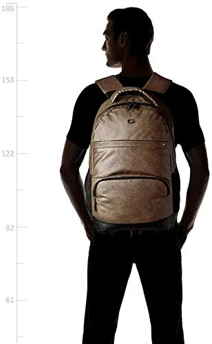 Gear Vintage2 Anti Theft Faux Leather 28 Ltrs Brown Laptop Backpack (LBPVG2LTH0201)