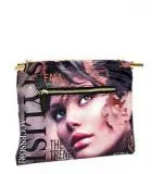 Glossy Magazine Picture Clutch Bag Stylish Trend Issue