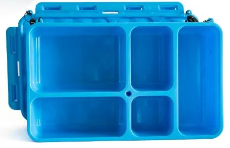 Go Green Lunch Box - Shark Frenzy with Blue Box