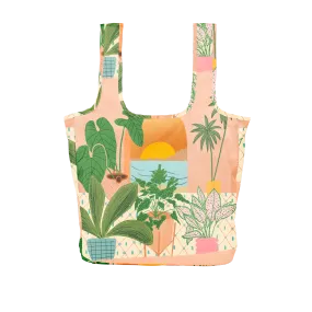 Golden Hour Nylon Tote Reusable Bag