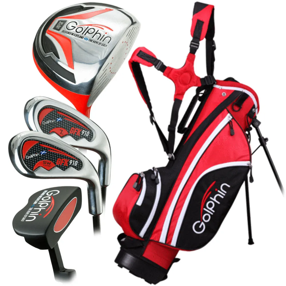 Golphin GFK 910 Junior Package Set - Red (Ages 9-10)