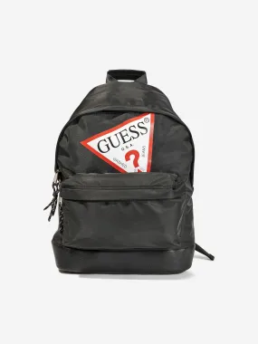 Guess Kids Logo Backpack in Black (40cm)