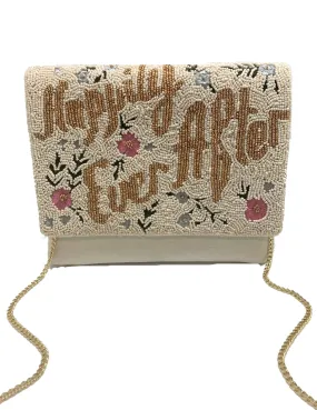 Happily Ever After  Beaded Clutch Bag