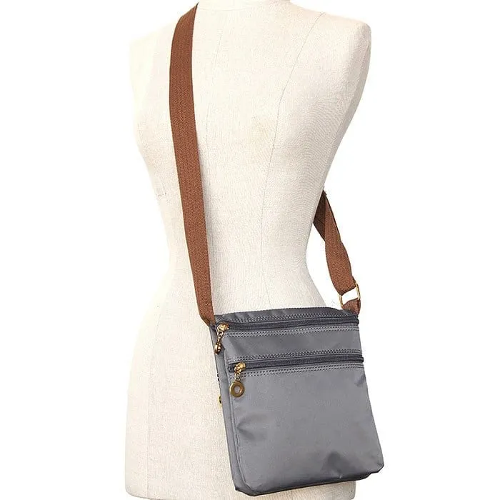 HD1851 Monogrammable Nylon Fabric Crossbody Bag