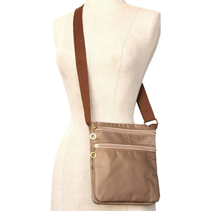 HD1851 Monogrammable Nylon Fabric Crossbody Bag