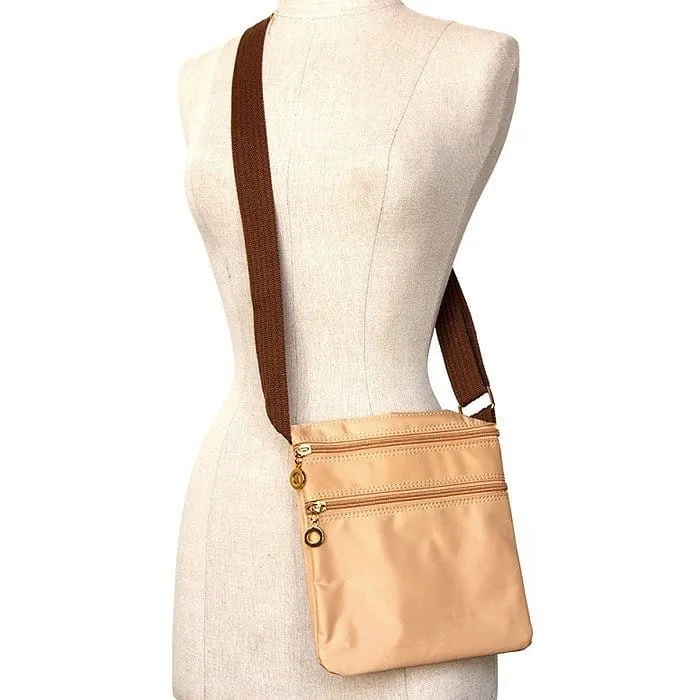 HD1851 Monogrammable Nylon Fabric Crossbody Bag