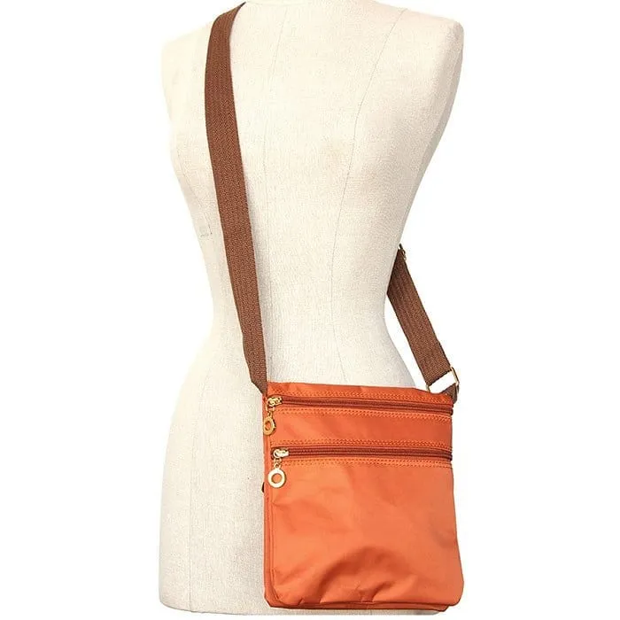 HD1851 Monogrammable Nylon Fabric Crossbody Bag