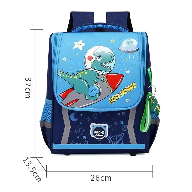 High Quality Large Capacity Space Dino Kids School Bag